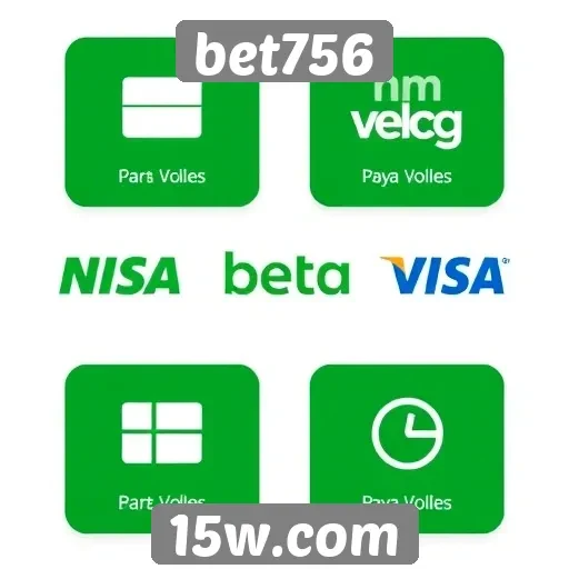 Métodos de pagamento disponíveis no bet756